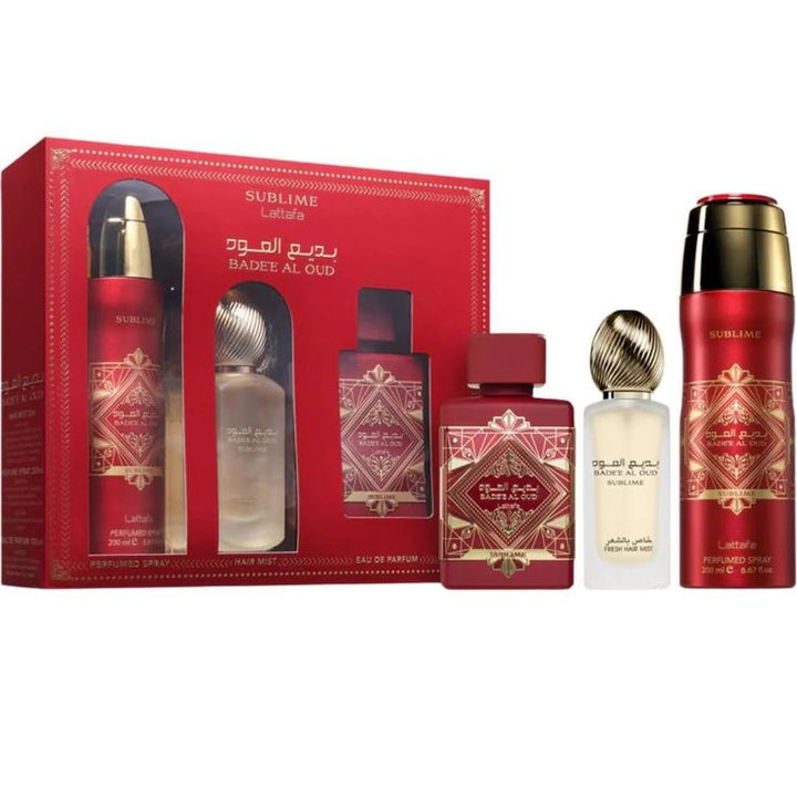 LATTAFA BADEE AL OUD SUBLIME – Set Unisex